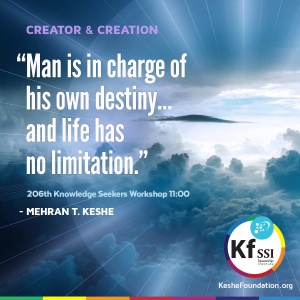 Creation 1 - Man is in charge of his own destinity... and life has no limitation.jpg